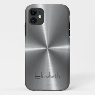 Etui iPhone Case-Mate Métal argenté d'acier inoxydable