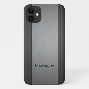 Case-Mate iPhone Case Métal brossé deux formes - Nom