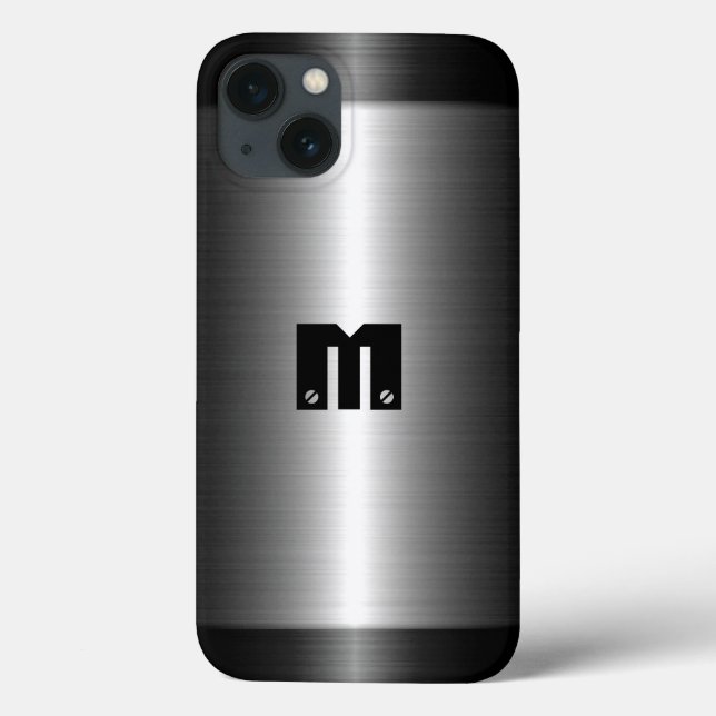 Coques Case-Mate iPhone Métal en acier inoxydable (Verso)