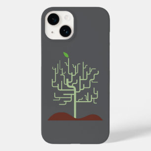 Coque Pour iPhone 14 Métamorphose symbolique Conception de croissance