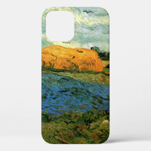 Etui iPhone Case-Mate Meules sous un ciel pluvieux de Vincent van Gogh