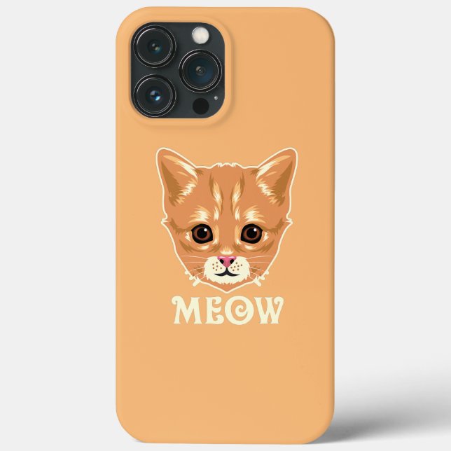 Coques Case-Mate iPhone Miau de chat  (Verso)