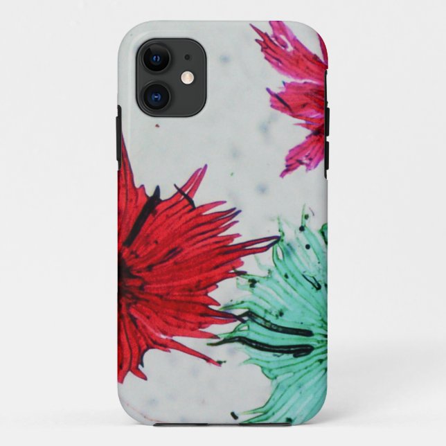 Coques Case-Mate iPhone Micrographe de cellules d'Apple vu par le (Dos)