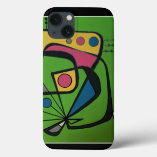 Case-Mate iPhone Case 'Mid Century Modern Abstrait num 4' sur un