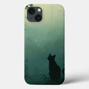 Case-Mate iPhone Case Midnight Familiar – Art Fantastique avec Chat
