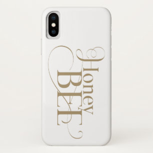 Case-Mate iPhone Case Miel Bee Or Belle Type Moderne Vintage