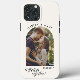 Case-Mate iPhone Case Mieux Ensemble Script Fiançailles photo personnali