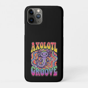 Case-Mate iPhone Case Mignon Axolotl Hippie Groovy Art Rétro 70s Arc-en-