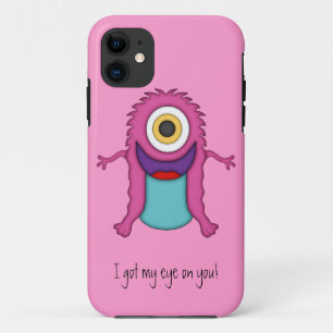 Coques Pour iPhone Mignon Monstre-A obtenu mon oeil sur vous !