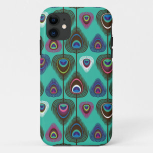 Case-Mate iPhone Case mignon motif en plumes de paon