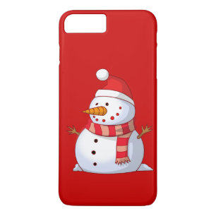 Case-Mate iPhone Case Mignonne bonhomme de neige de Noël