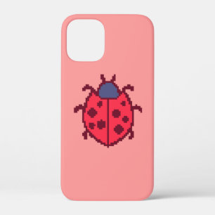 Case-Mate iPhone Case Mignonne coccinelle pixelisée insecte 