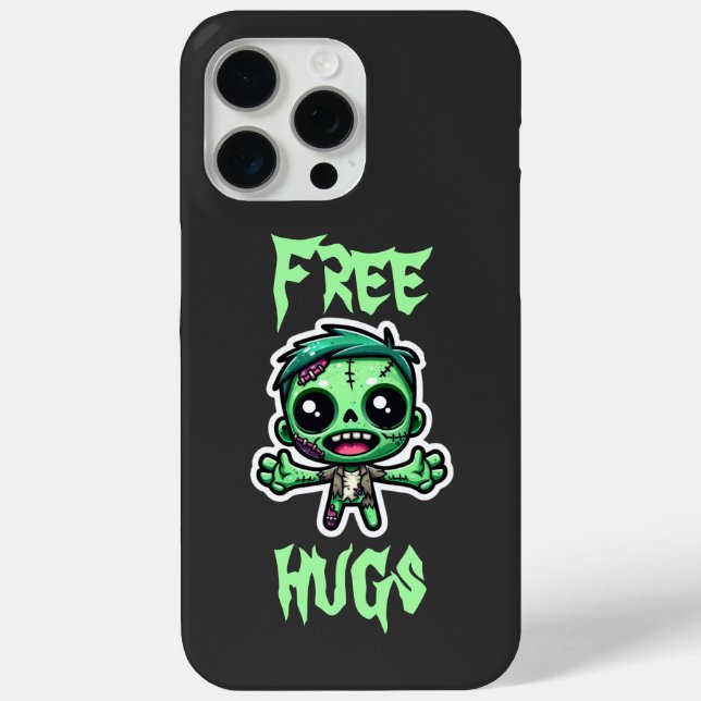 Coques Case-Mate iPhone Mignonne, drôle de zombie (Verso)