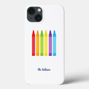 Case-Mate iPhone Case Mignonne Enseignant de jardin d'enfants Personnali