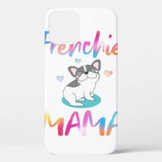 Case-Mate iPhone Case Mignonne Frenchie Bulldog Mama coloré