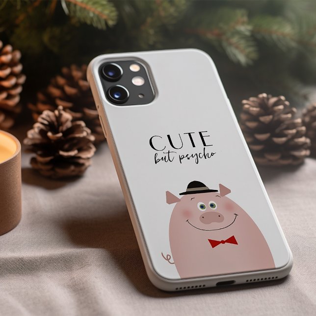 Coques Case-Mate iPhone Mignonne Mais Psycho Drôle (Créateur téléchargé)