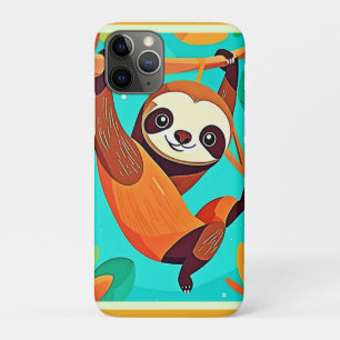 Case-Mate iPhone Case Mignonne Sloth pendue dans la jungle