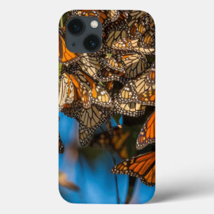 Case-Mate iPhone Case Migrating monarch butterflies cling to leaves