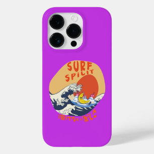 Coque Pour iPhone 14 Pro Mikitiez japanesewave surf d'été animemanga