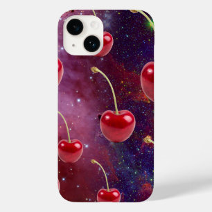 Coque Pour iPhone 14 Mikitiez rouge galaxie rouge