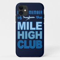 Mile High Club iPhone 5 Coque-Mate