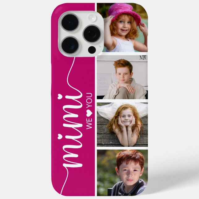 Coques Case-Mate iPhone Mimi 4 Photo (Verso)