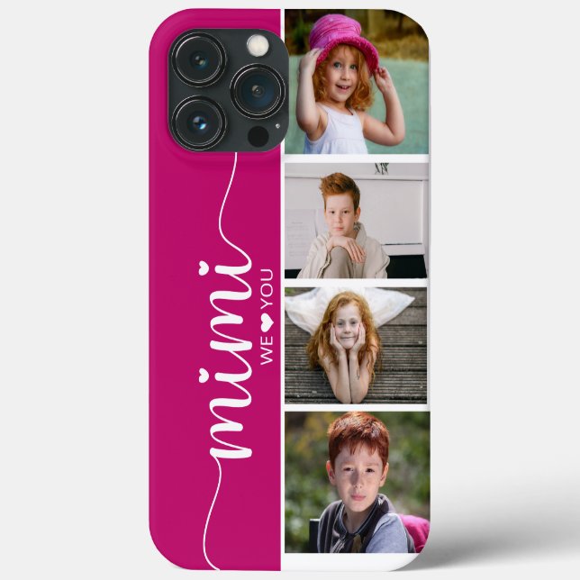 Coques Case-Mate iPhone Mimi We Love You Photo (Verso)