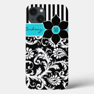 Case-Mate iPhone Case Mini boîtier iPad   Damas   Tracées   bleu turquoi