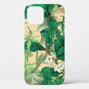 Case-Mate iPhone Case Mini fleurs blanches avec motif feuille