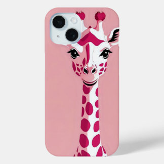 Coque Pour iPhone 15 Minimal Animal Art phone case
