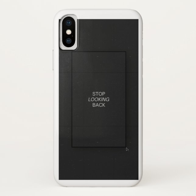 Coques Case-Mate iPhone Minimal Black Aesthetic Quote Phone Case (Dos)
