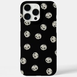 Coques iPhone 16 Pro Max  Minimalist Skull Pattern Aesthetic Phone case