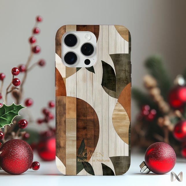 Coques Case-Mate iPhone Minimaliste Abstrait Terre inspirée par la nature (Créateur téléchargé)