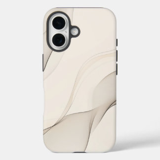 Coques iPhone 16 Minimaliste | Délicat croquis feuille et branche