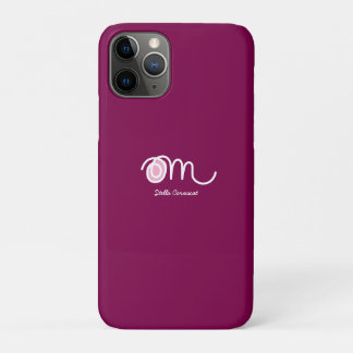 Case-Mate iPhone Case Minimalistic Om Handwritten Personalized