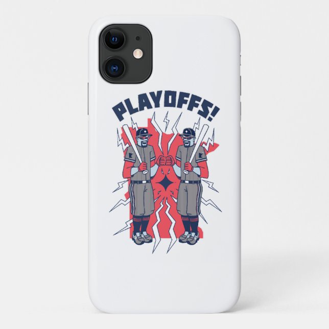 Coques Case-Mate iPhone Minnesota Playoff Baseball (Dos)