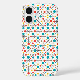 Coques iPhone 16 MiSiècle Moderne Vintage Art Abstrait