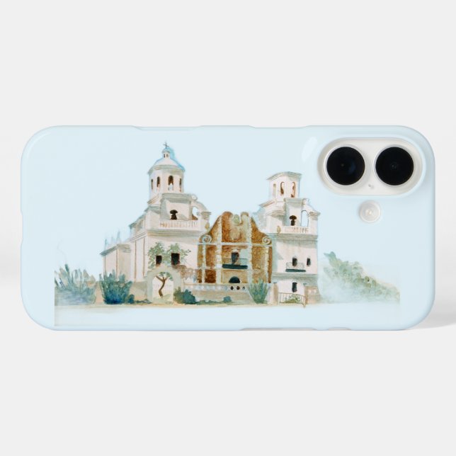 Coques Case-Mate iPhone Mission San Xavier del Bac (Verso (horizontal))