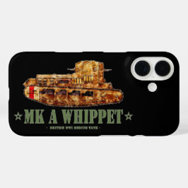 Coques iPhone 16 MK A Whippet World War One British Medium Tank WWI