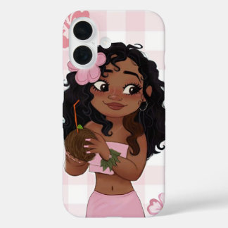 Coques iPhone 16 Moana Pink phone case
