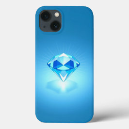 Case-Mate iPhone Case Mobile Diamant Bleu brillant