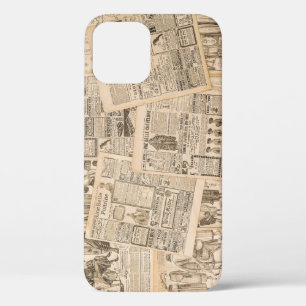 Case-Mate iPhone Case Mode antique : Pages publicitaires de journaux