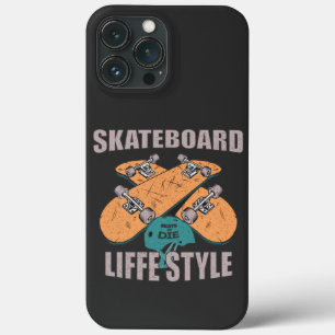 Case-Mate iPhone Case Mode de vie Rétro Skateboard
