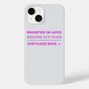 Coque Pour iPhone 14 Mode Maternité Rose Originale ACTIVÉ – Respirer l'