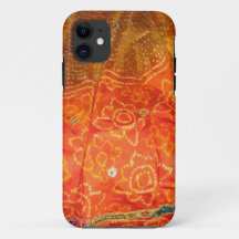 Mode vintage : Or d'impression de Jaipur avec le