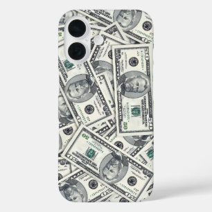 Coques iPhone 16 Modèle de billet de cinquante dollars