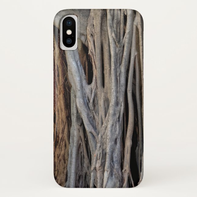Coques Case-Mate iPhone Modèle de figuier benghalais (Dos)