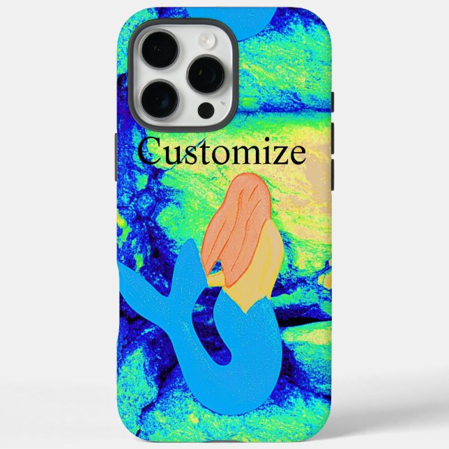 Coques Case-Mate iPhone modèle de sirène (Verso)