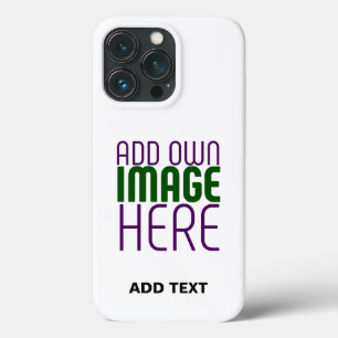 Case-Mate iPhone CASE MODÈLE DE TEXTE D'IMAGE BLANCHE SIMPLE MODERNE