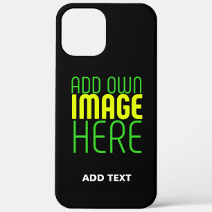 Case-Mate iPhone CASE MODÈLE DE TEXTE D'IMAGE NOIRE SIMPLE ET MODERNE